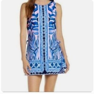 Lilly pulitzer donna romper pink tropics tint heat